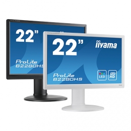 iiyama ProLite B2280HS, 54,6cm (21,5''), Full HD, schwarz