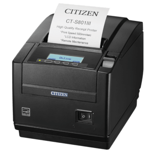 Citizen CT-S801III, 8 Punkte/mm (203dpi), Cutter, USB, schwarz