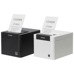 Citizen CT-E301, USB, RS232, Ethernet, 8 Punkte/mm (203dpi), Cutter, schwarz