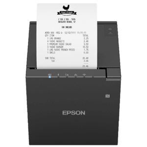Epson TM-m30III, USB, USB-C, BT, Ethernet, WLAN, 8 Punkte/mm (203dpi), Cutter, schwarz