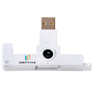 Identiv uTrust SmartFold SCR3500 A, USB, weiß