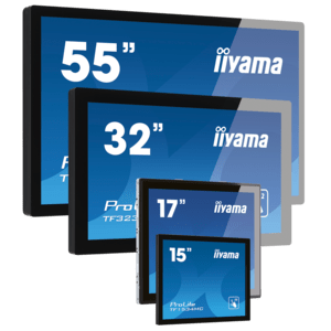 iiyama ProLite TF2438MSC-B1, Projected Capacitive, 10 TP, Full HD, USB, Kit (USB), schwarz