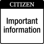 Wichtige Information zur Citizen Preiserhöhung