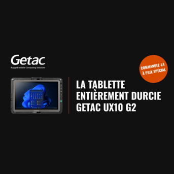 La tablette entièrement durcie Getac UX10 G2