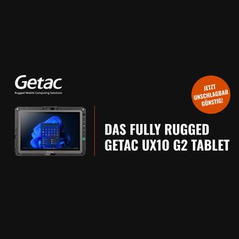 Das fully rugged Getac UX10 G2 Tablet