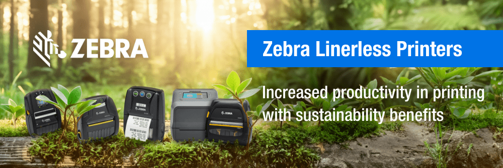 Zebra Linerless Printers with sustainability benefits